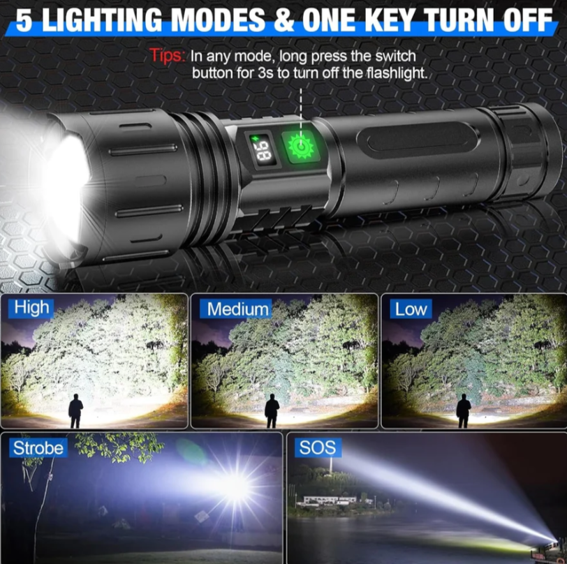 World's Most Brightest Flashlight 🔦